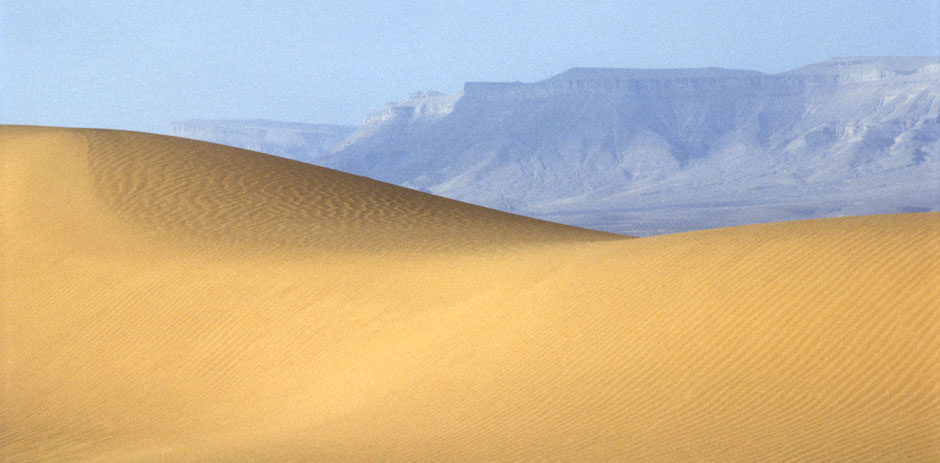 Dune de Zagora dans le désert marocain